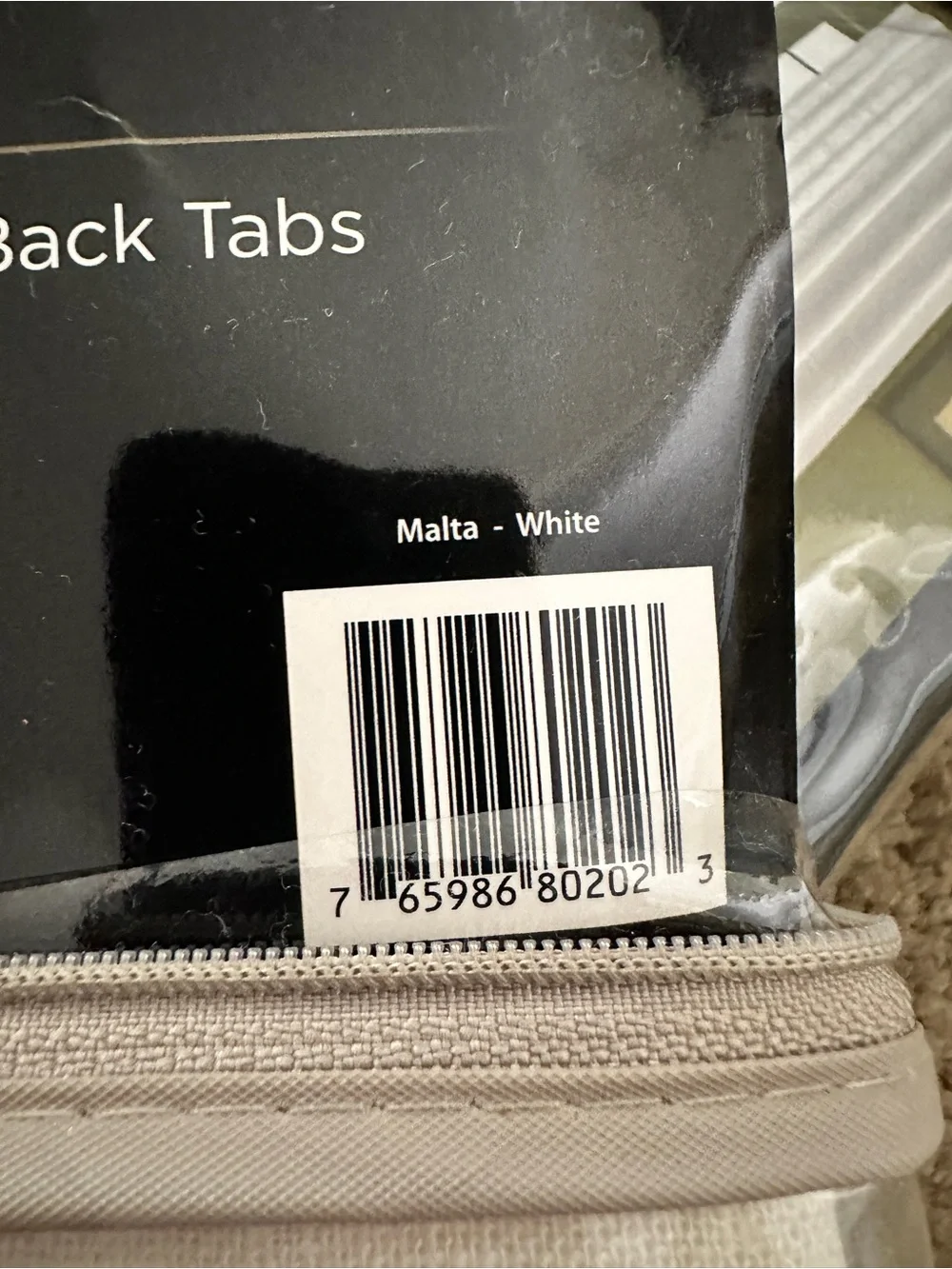 Cambria Malta Linen Cream One Rod Pocket Panel Curtain Hidden Back tabs - 2 Pack